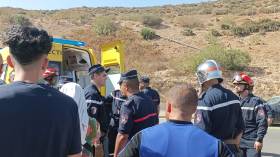 انقلاب حافلة نقل بتلمسان.. ارتفاع حصيلة الجرحى (صور)