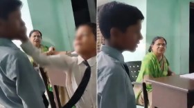 معلمة تجبر تلاميذ على القيام بهذا الفعل ضد طالب مسلم