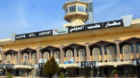 سوريا: مطار حلب الدولي خارج الخدمة بعد عدوان إسرائيلي