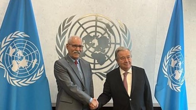 غوتيريش يؤكد التزام الأمم المتحدة بحقّ الشعب الصحراوي في تقرير المصير