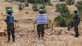 تبادل للقنابل المسيلة للدموع بين جنود الاحتلال والجيش اللبناني