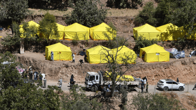 حصيلة جديدة لضحايا زلزال المغرب