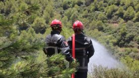 هذه الحالة العامة لحرائق الغابات إلى غاية الثلاثاء