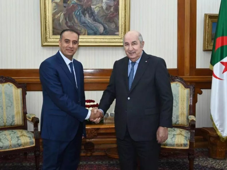 Le président de la République reçoit le nouveau président de la FAF