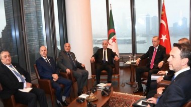 Le président de la République s’entretient à New-York avec son homologue turc