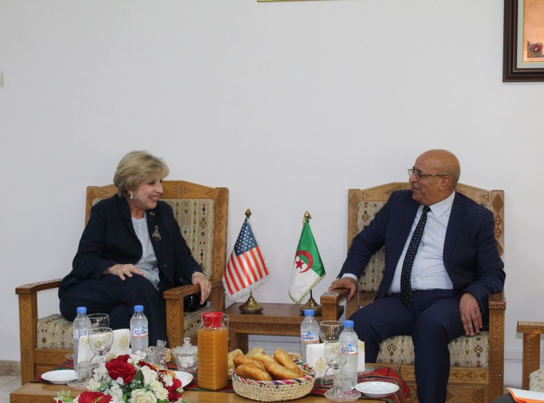 L’ambassadrice US annonce depuis Tizi-Ouzou vouloir renforcer la coopération avec l’Algérie