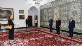 Le président Tebboune reçoit les lettres de créance de quatre nouveaux ambassadeurs