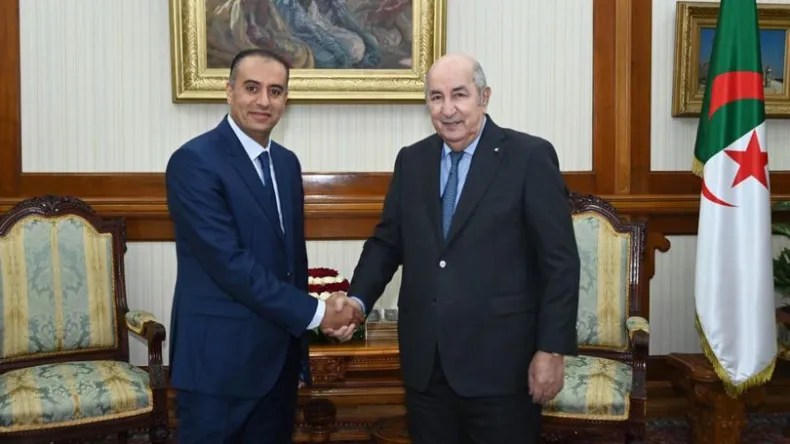 Le président Tebboune reçoit le nouveau président de la FAF
