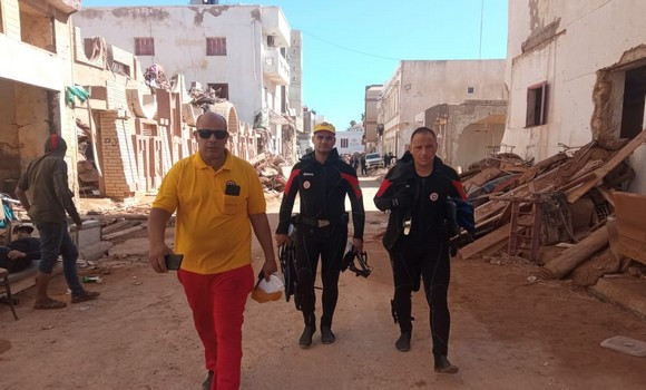 Inondations en Libye: 5 corps sans vie retirés des décombres par les équipes de la Protection civile algériennes à Derna