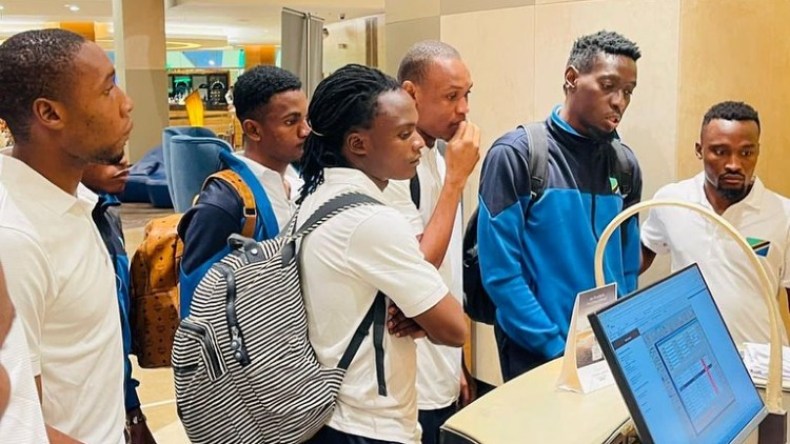 وفد منتخب تنزانيا يحلّ بِعنابة