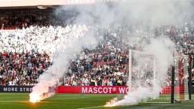 بِالفيديو والصّور: إيقاف مباراة لِفريق زروقي بِسبب الشّغب