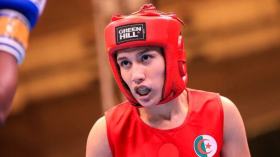 الملاكمة حجيلة خليف تتأهّل للألعاب الأولمبية