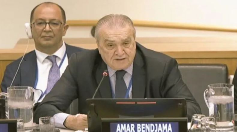 Algeria’s representative to the United Nations pleads for the revitalization of the organization’s General Assembly