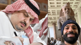 “لا تباع ولا تشترى”.. أمير سعودي يرد على كاتب شبه محمد صلاح بالأهرامات