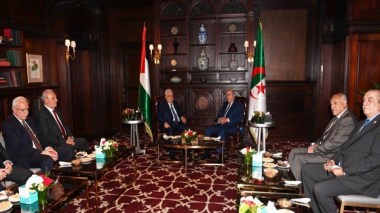 Le Président de la République reçoit à New York son homologue Palestinien