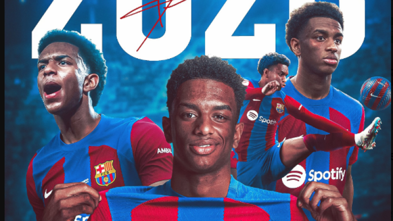 نادي برشلونة يمدد عقد بالدي