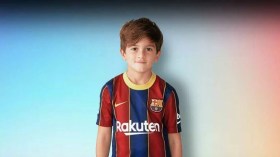 نجل ميسي يبدأ رحلة الألف ميل في عالم السّاحرة المستديرة