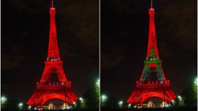 هل أضاءت فرنسا برج إيفل تضامنا مع ضحايا زلزال المغرب؟