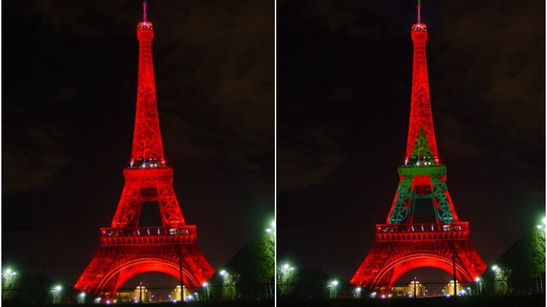 هل أضاءت فرنسا برج إيفل تضامنا مع ضحايا زلزال المغرب؟