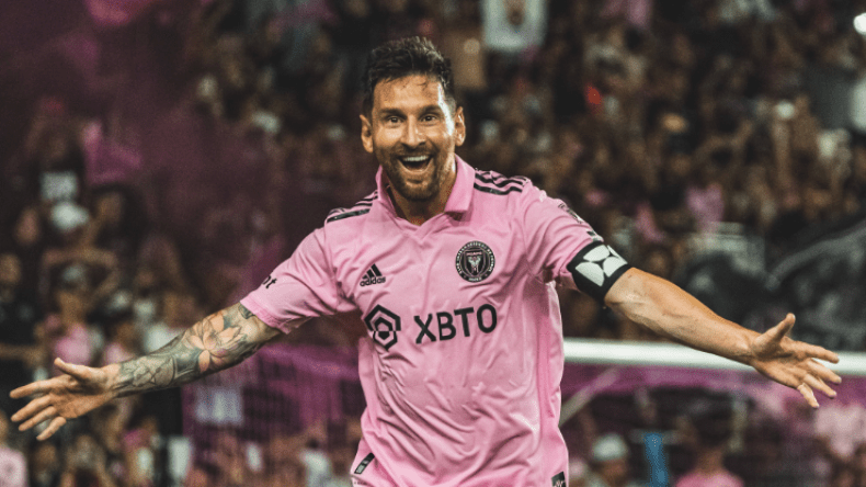 قميص ميسي الأكثر مبيعا في الدوري الأميركي