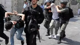 Six Palestiniens arrêtés par les forces d’occupation sionistes en Cisjordanie