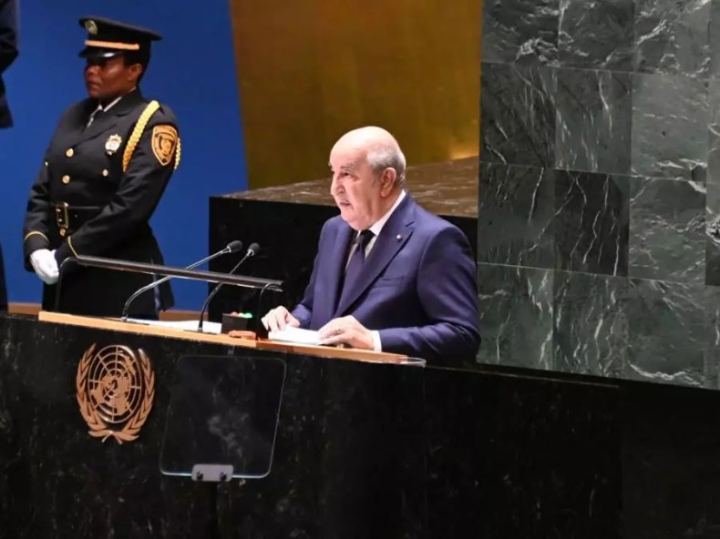 Le président de la République réaffirme la position immuable de l’Algérie en faveur des causes justes et des peuples opprimés
