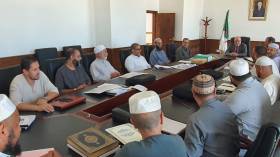 بلمهدي يزور لجنة مراجعة وتدقيق نسخ المصحف الشريف