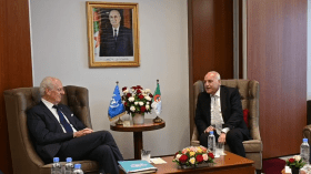 عطاف يستقبل المبعوث الشخصي لغوتيريش إلى الصحراء الغربية (فيديو)