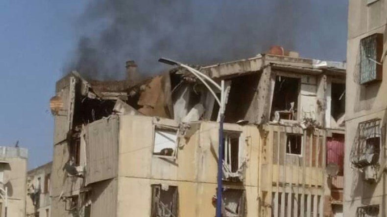 12 مصابا في انفجار للغاز بعمارة سكنية بعنابة