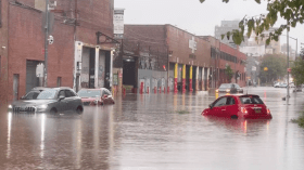 نيويورك تغرق بسبب الفيضانات والسلطات تعلن حالة الطوارئ