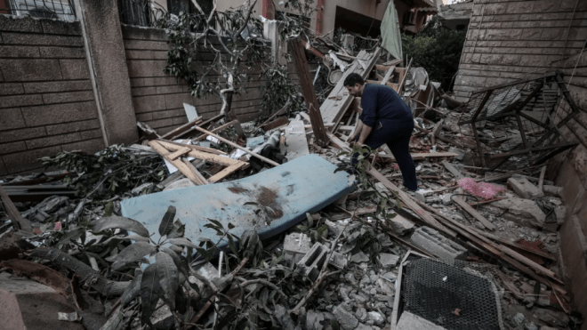 العدوان الصهيوني على غزة: 198 شهيدا و575 جريحا في يوم واحد