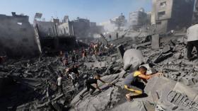 مجزرة صهيونية جديدة في مخيّم جباليا شمال غزة