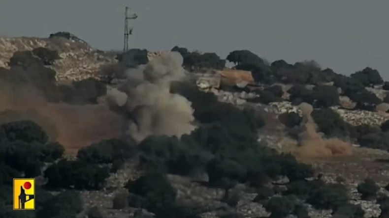 بالفيديو.. حزب الله يدمر دبابة “ميركافا” للاحتلال