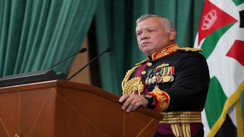الملك الأردني: ستبقى بوصلتنا فلسطين وتاجها القدس الشريف