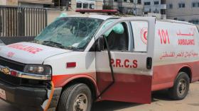 استشهاد 4 مسعفين بعد “قصف مباشر” لقوات الاحتلال