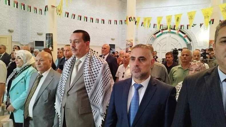 وقفة تضامنية في السفارة الفلسطينية بالجزائر (صور)