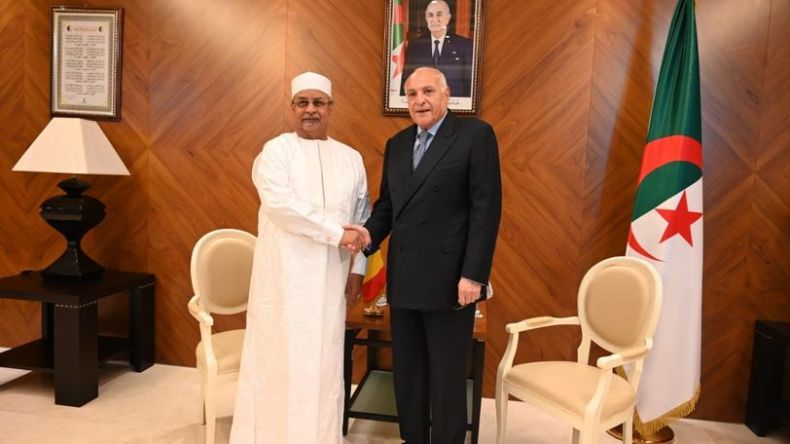 عطاف يستقبل وزير خارجية التشاد