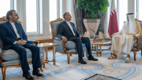 للمرة الثانية.. أمير قطر ووزير خارجية إيران يبحثان التطورات في غزة