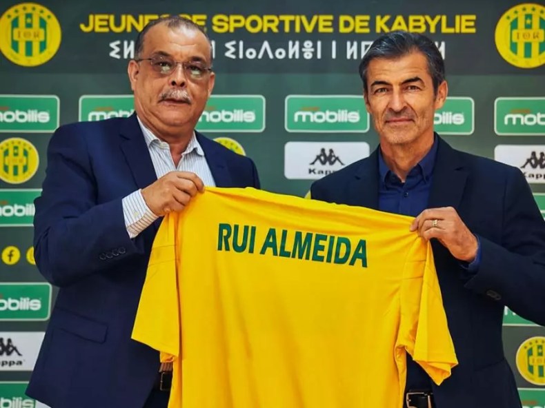 JS Kabylie: le Portugais Rui Almeida nouvel entraîneur