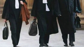 المحامون في وقفة تضامنية مع القضية الفلسطينية