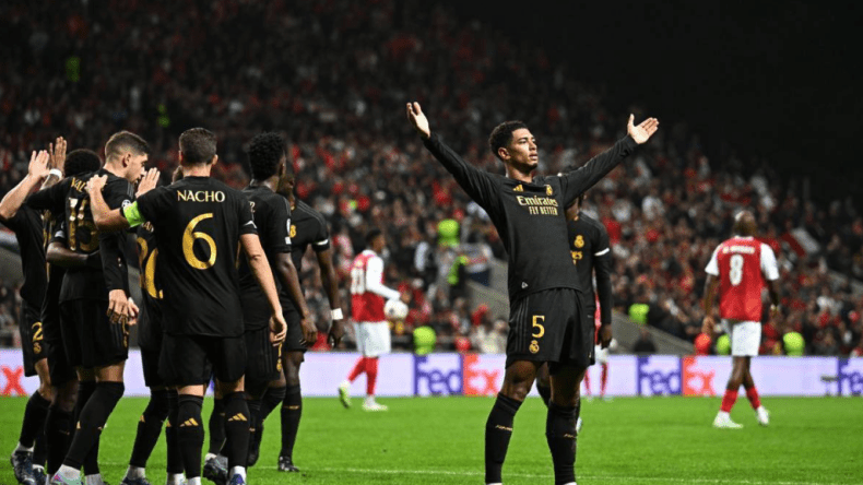 بيلينغهام يحقق رقما مميزا مع ريال مدريد في دوري أبطال أوروبا