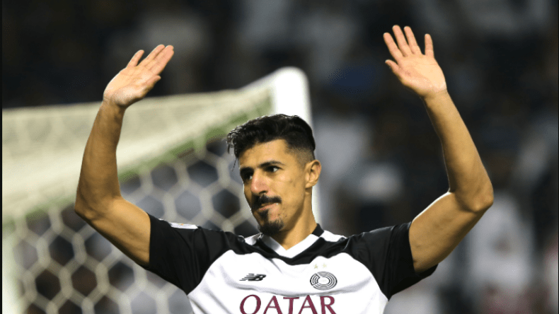 بونجاح يسجل “هاتريك” ويرفض الإحتفال تضامنا مع فلسطين