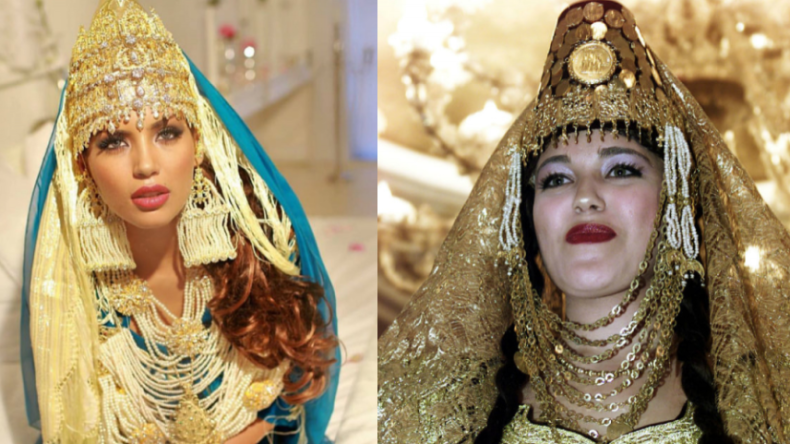 اللباس المستغانمي.. همس الشدة وفخامة التقريفة وترف الزلماطي