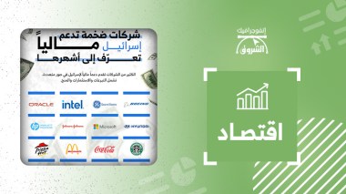 شركات ضخمة تدعم الكـيان ماليا.. تعرف على أشهرها