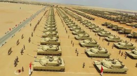 هذا ما قاله السيسي خلال استعراض لقوة جيشه على الحدود مع فلسطين!