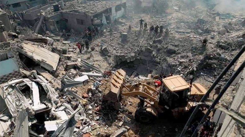 الاحتلال أسقط ما يوازي ربع قنبلة نووية على قطاع غزة