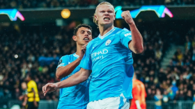 هالاند يحطم رقم مبابي في دوري أبطال أوروبا