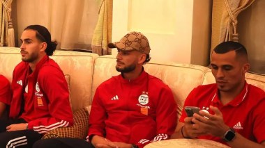 Match amical Algérie-Egypte: Arrivée des Verts à Al Aïn (Emirats arabes unis)