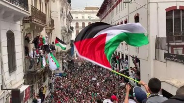 Début des marches populaires à travers le pays en solidarité avec le peuple palestinien