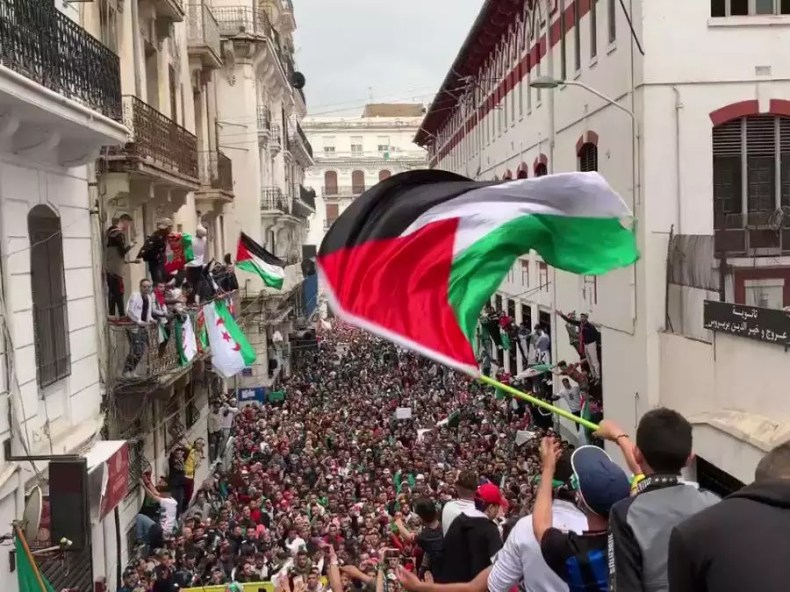 Début des marches populaires à travers le pays en solidarité avec le peuple palestinien